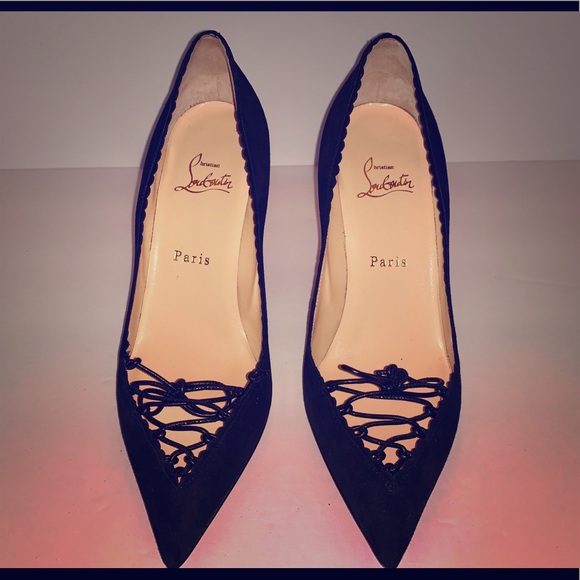 Christian Louboutin Shoes - NEW Scalop VV//Nappa 85 Christian Louboutin 38.5